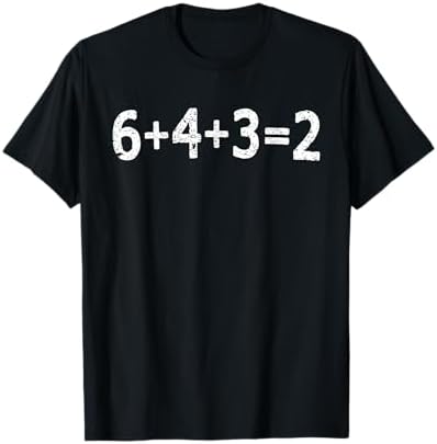 Amazon.com: 6432 Baseball Double Play Math Lover Sports Equation T